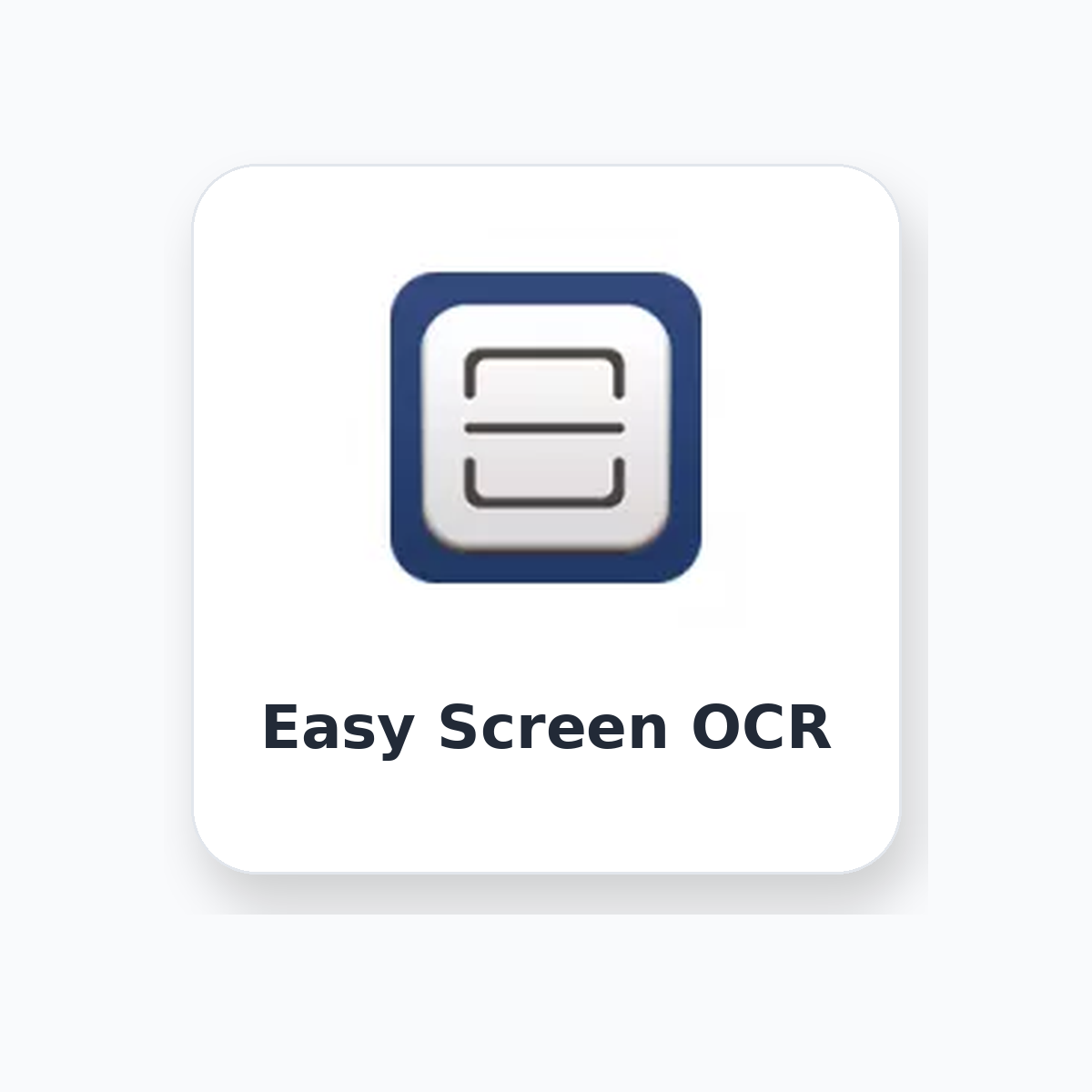 Easy Screen OCR