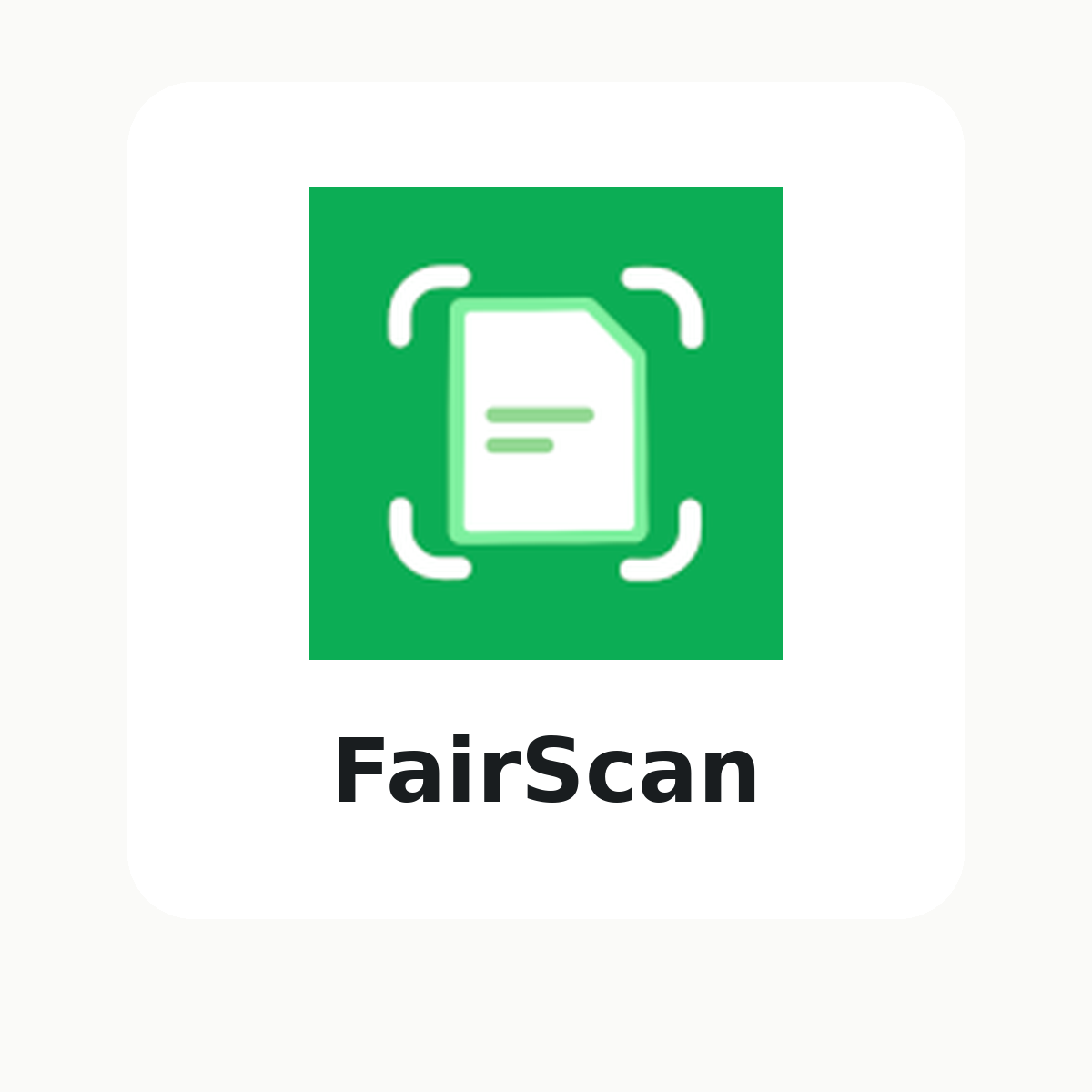 FairScan