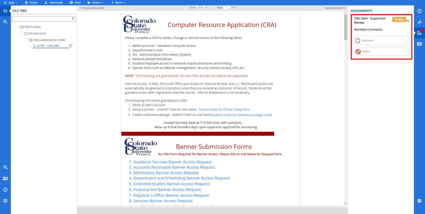 Сведения о документе и служебные данные в Web Viewer FileBound