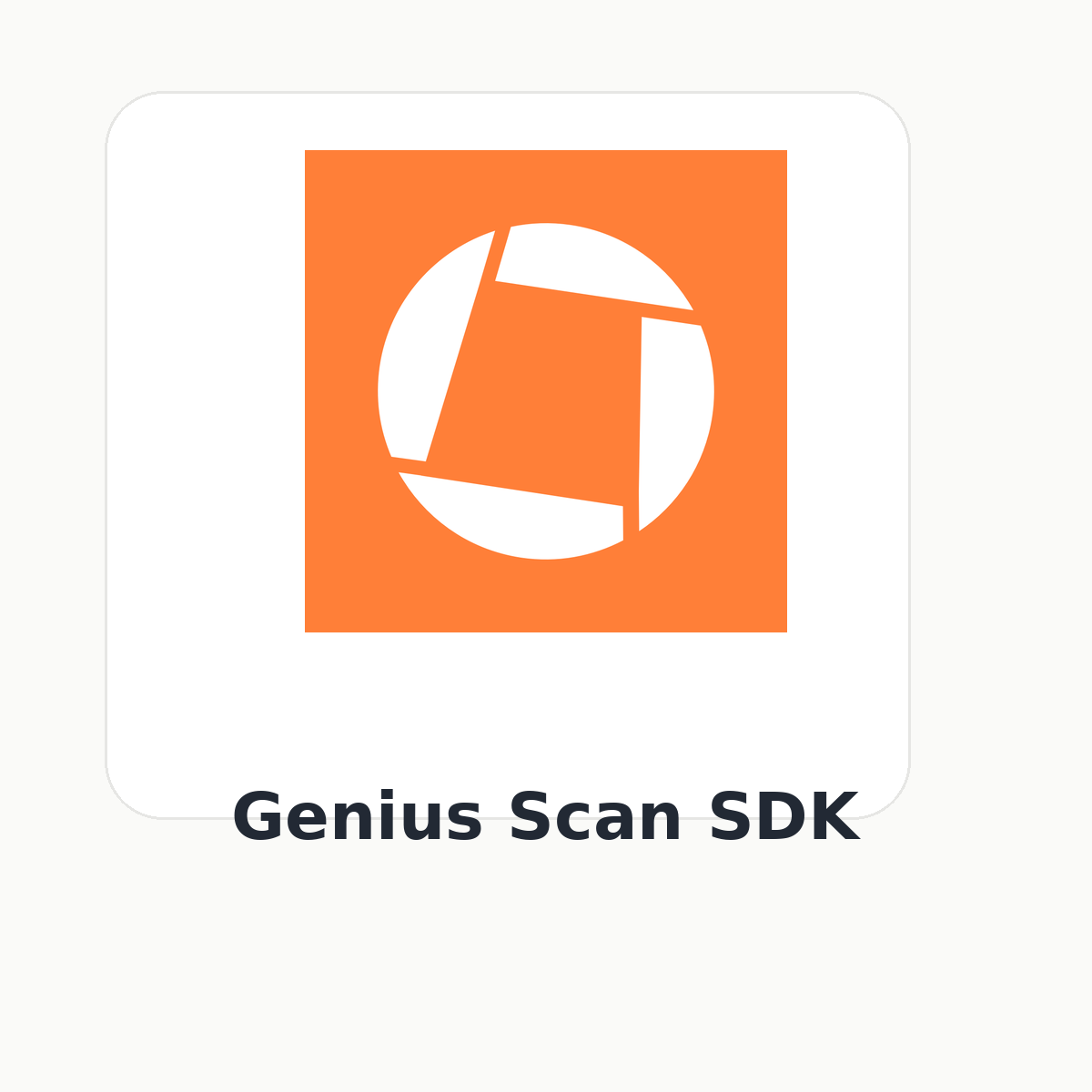 Genius Scan SDK