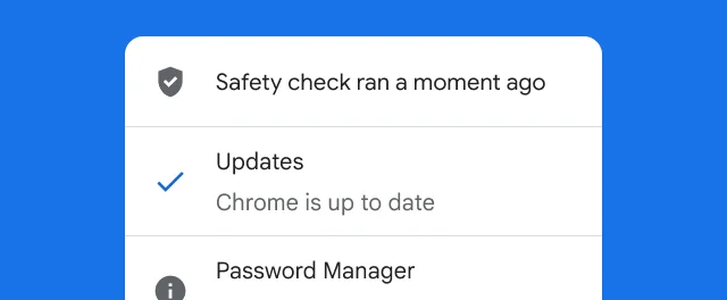 Результат проверки безопасности в Google Chrome