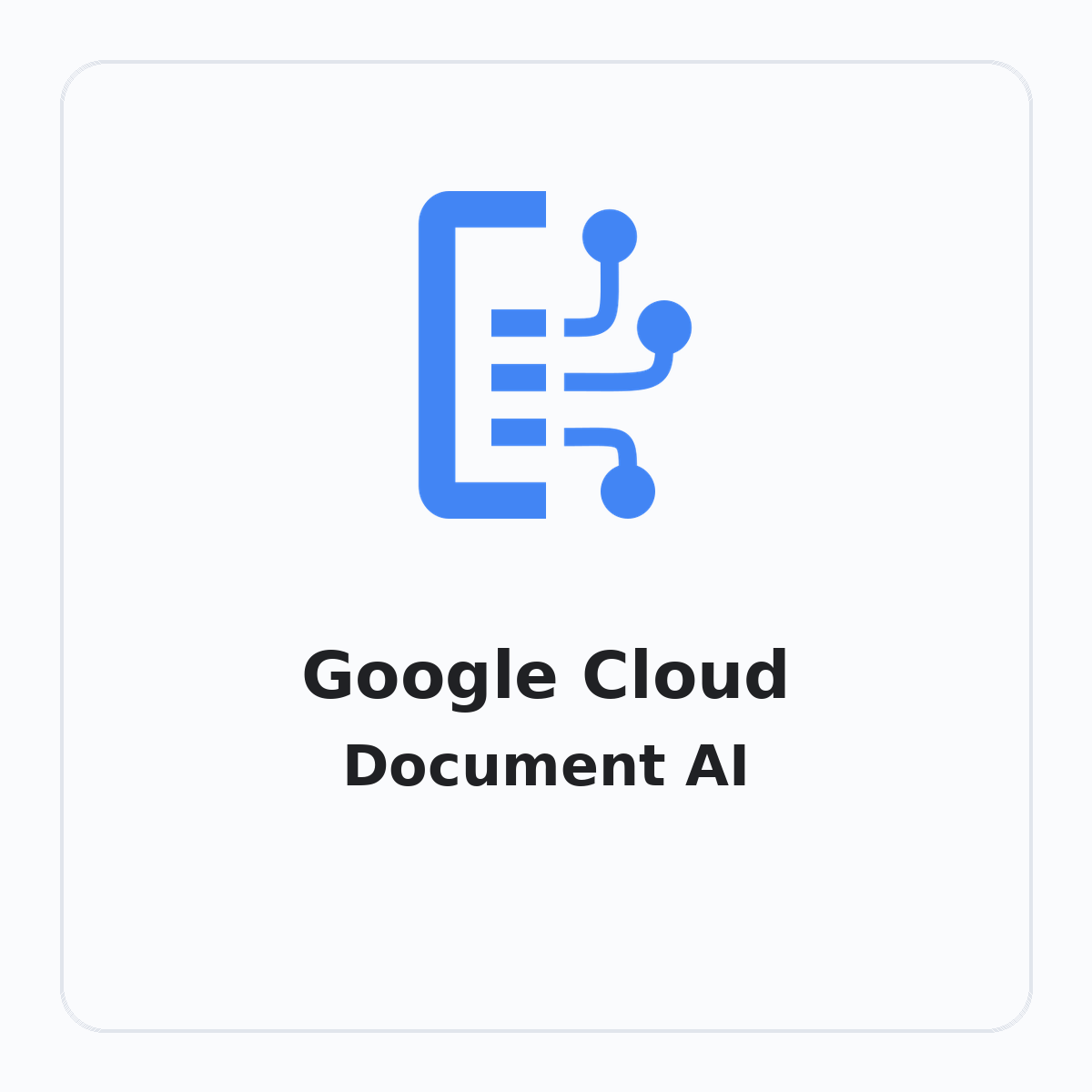 Google Cloud Document AI