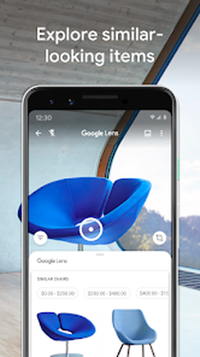 Интерфейс Google Lens: 06 similar products