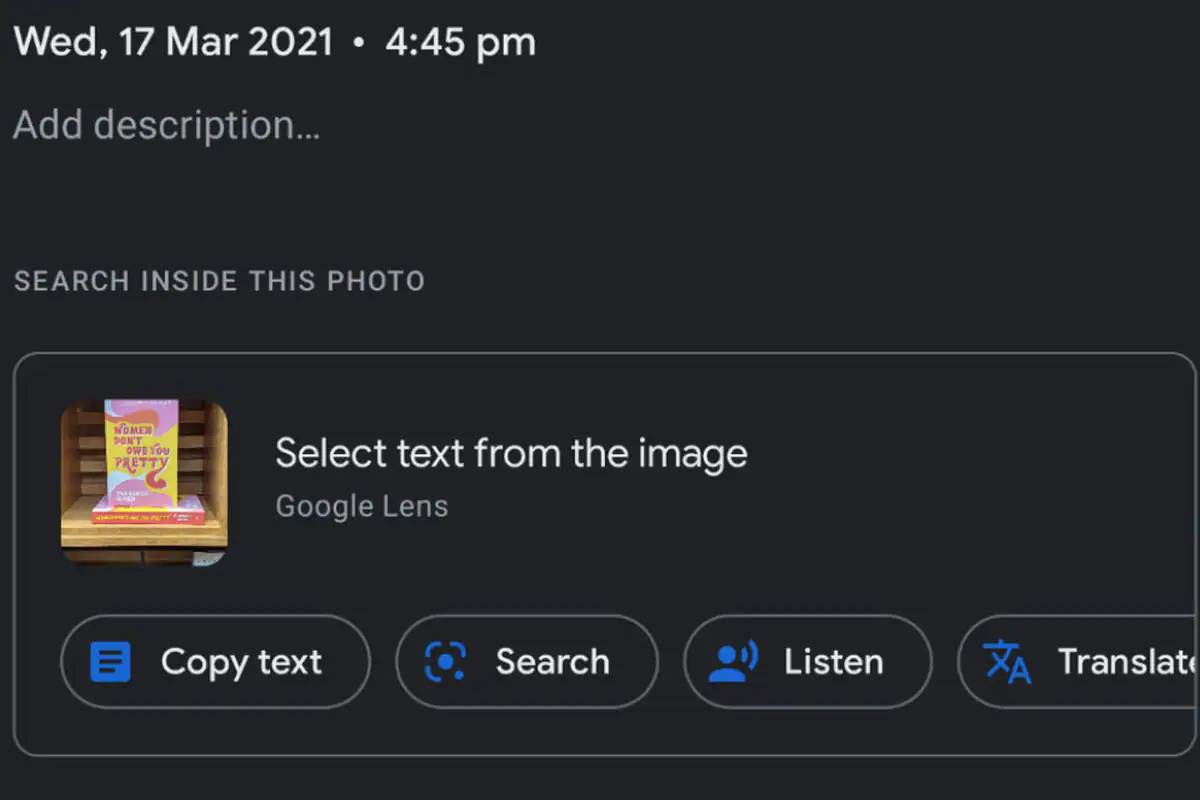 Что представляет собой Google Photos OCR