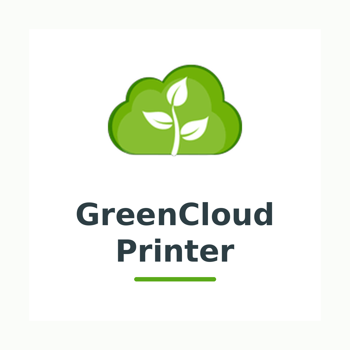 GreenCloud Printer