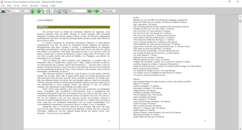 Двухстраничный режим просмотра Facing в Haihaisoft PDF Reader