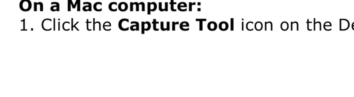 Главное окно Capture Tool