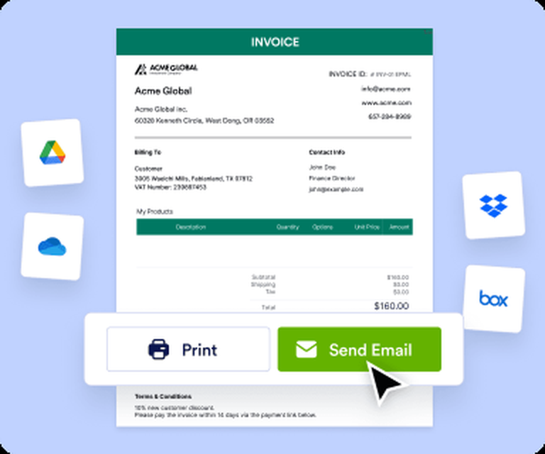 Печать и отправка готового PDF в Jotform