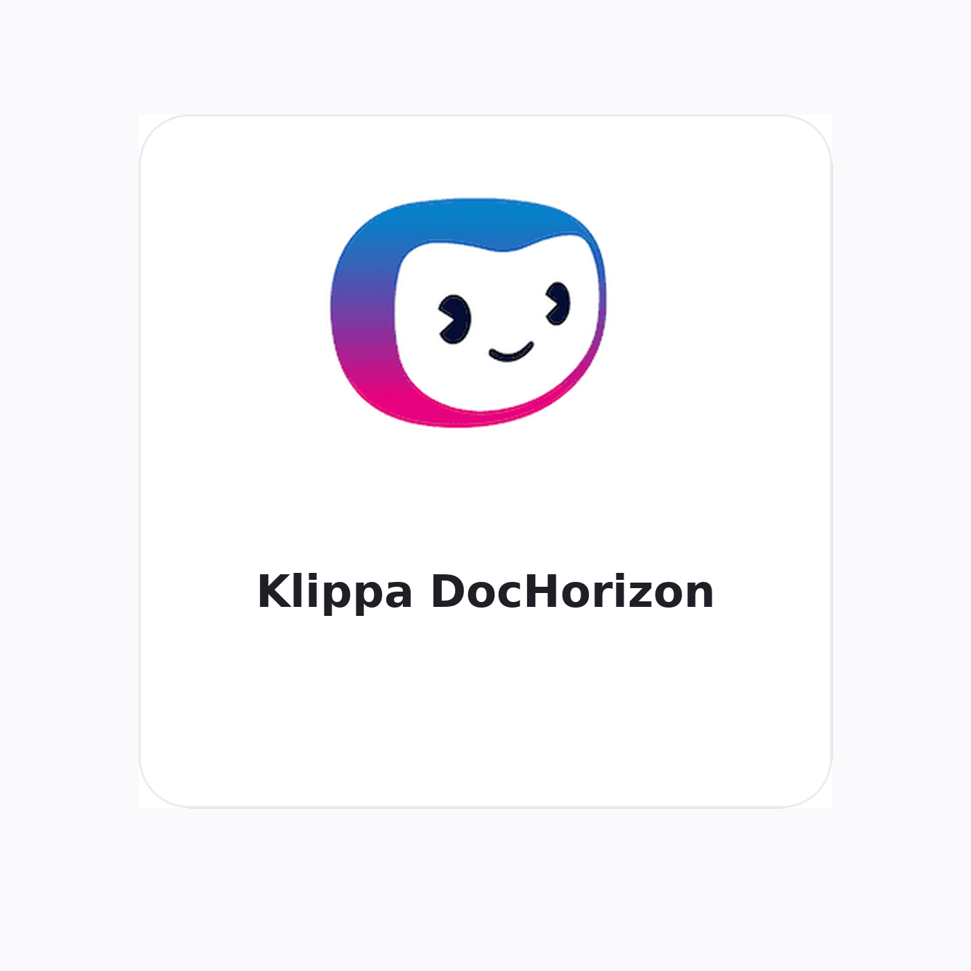 Klippa DocHorizon