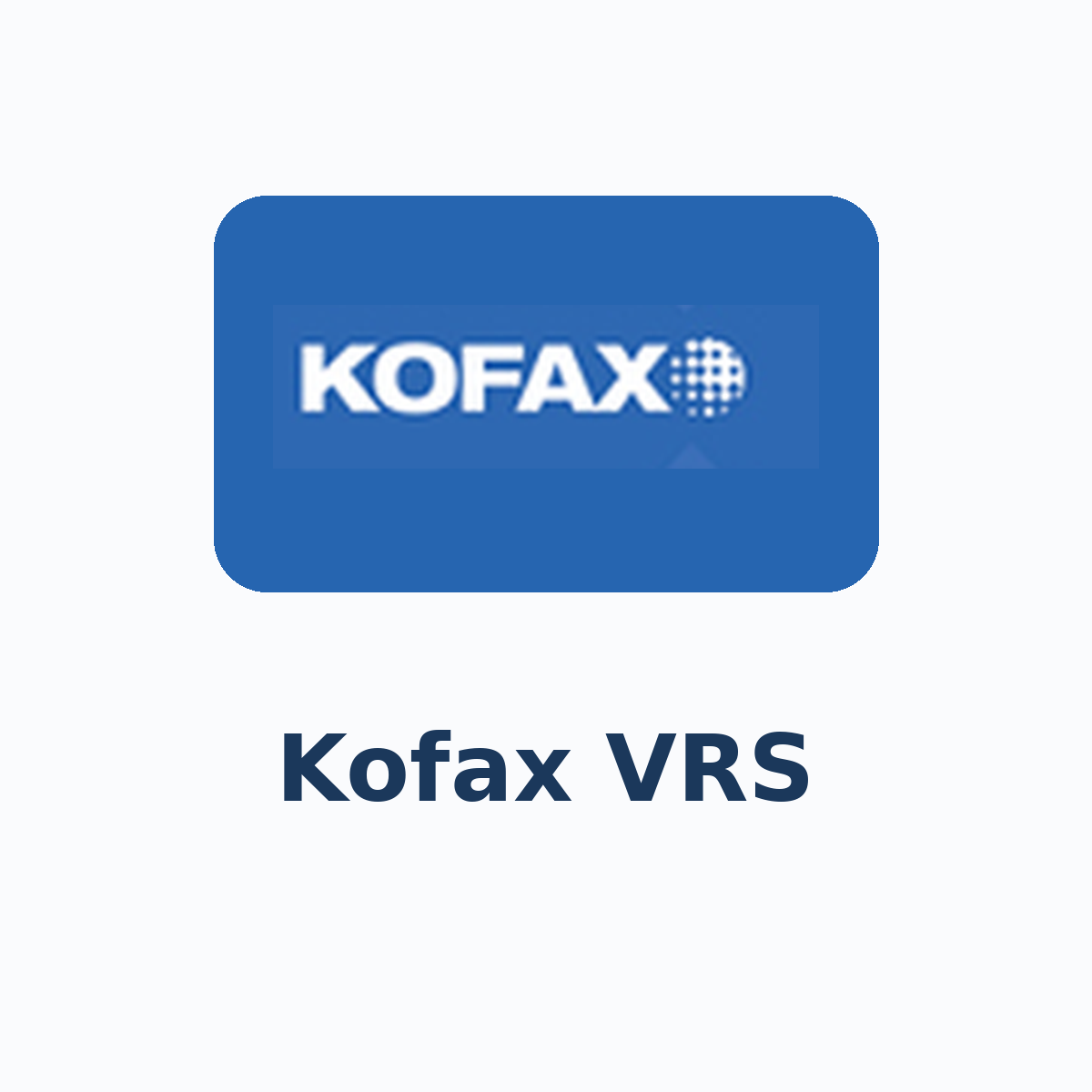 Kofax VRS