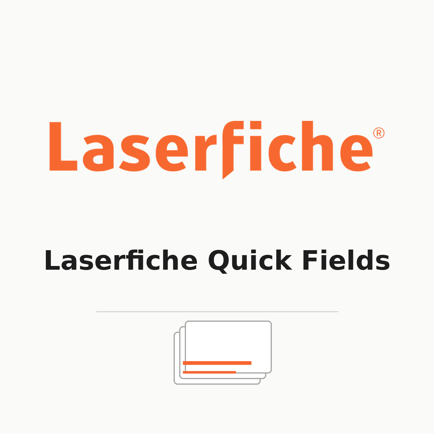 Laserfiche Quick Fields