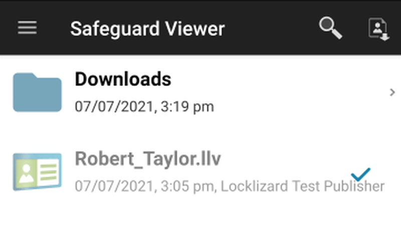 Активированная лицензия в библиотеке Locklizard Safeguard Viewer на Android