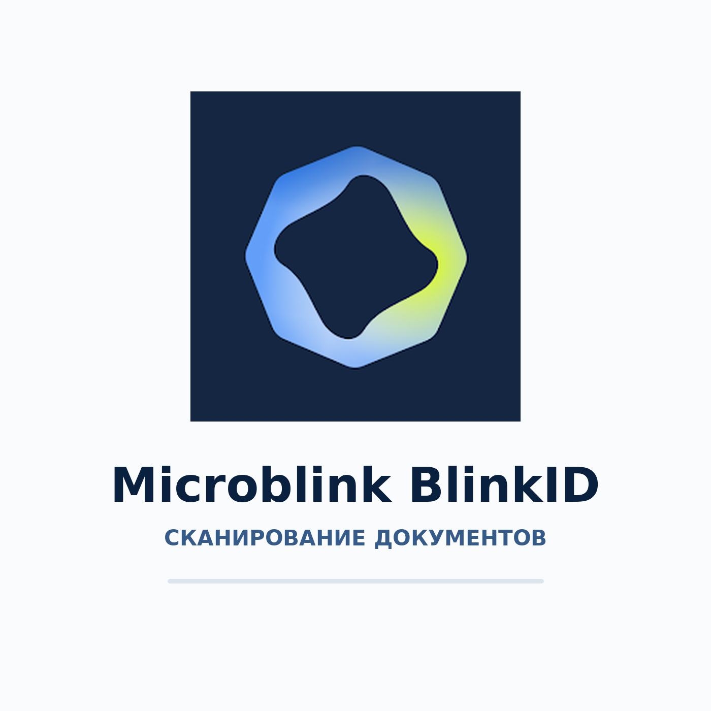 Microblink BlinkID