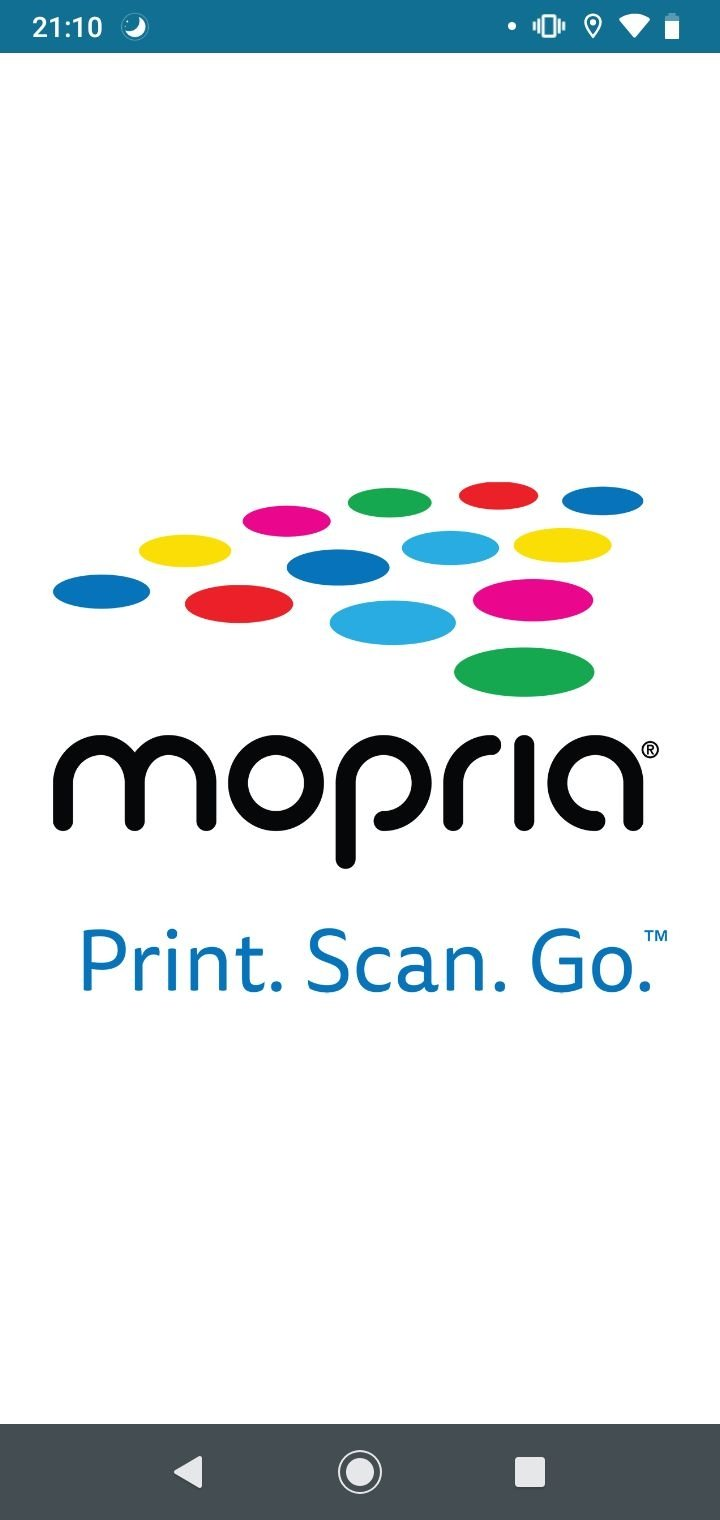 Интерфейс Mopria Print Service