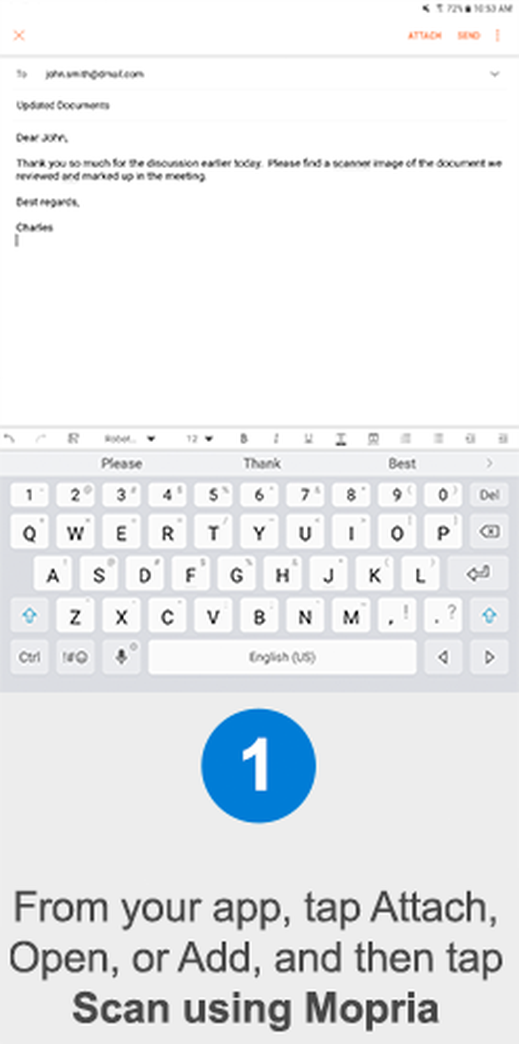 Вызов Scan using Mopria из другого приложения Android