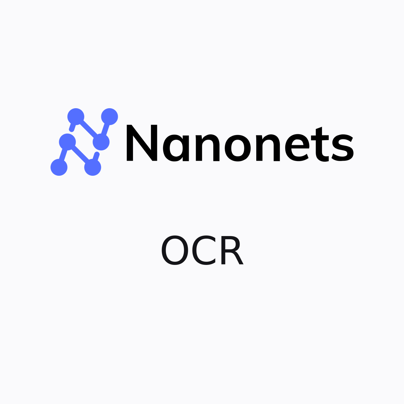 Nanonets OCR