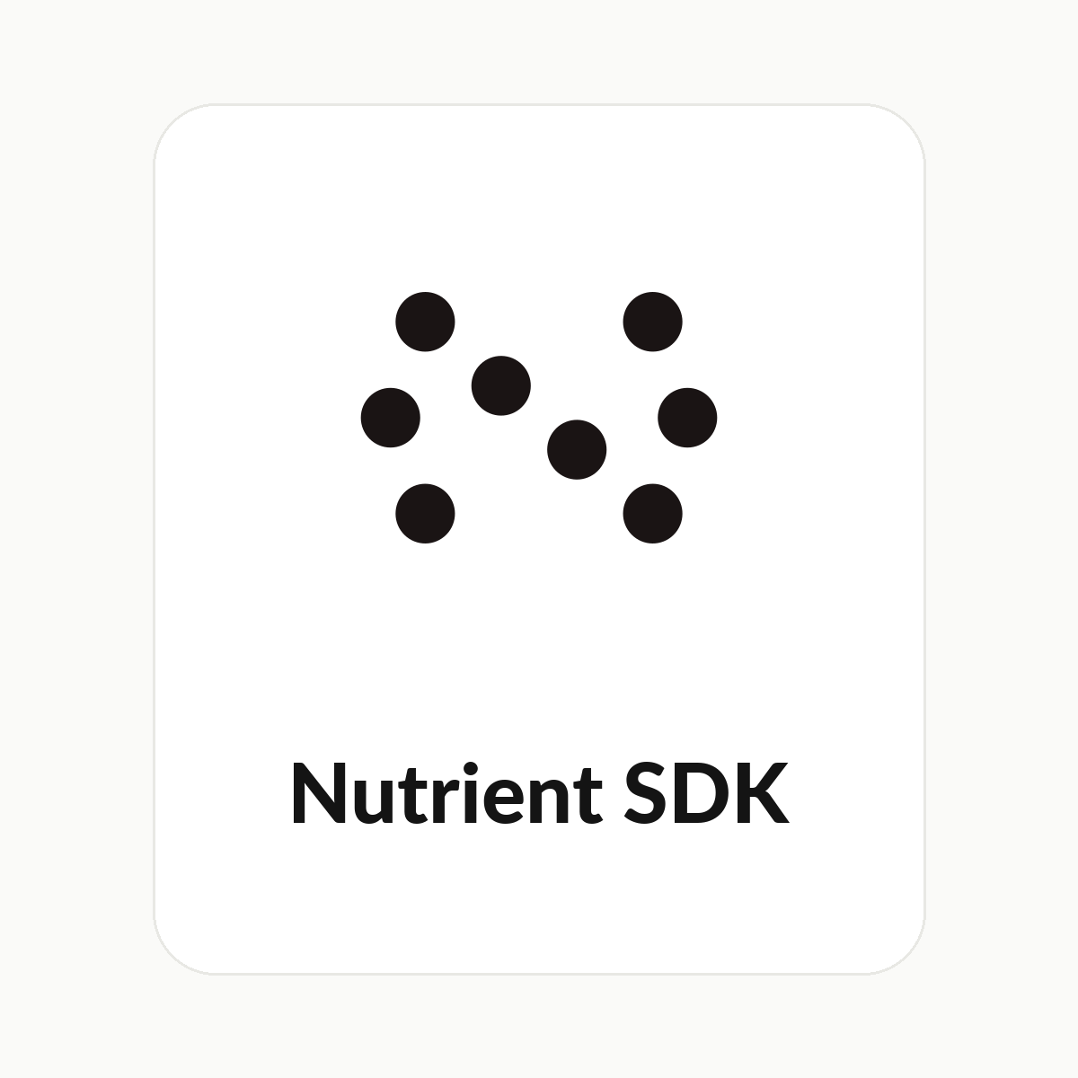Nutrient SDK