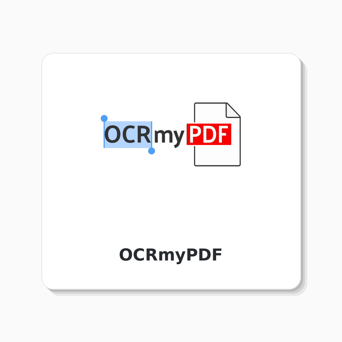 OCRmyPDF