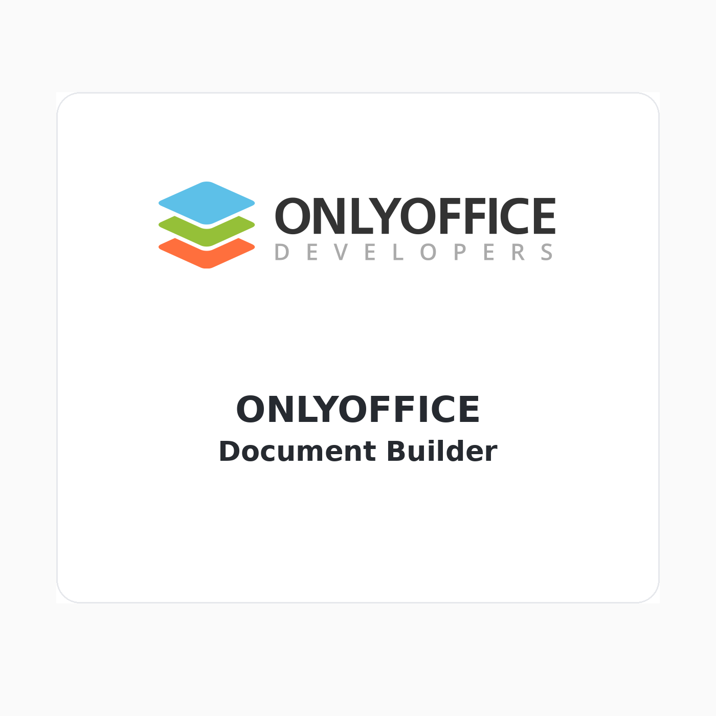 ONLYOFFICE Document Builder