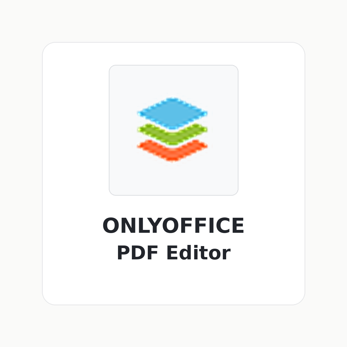 ONLYOFFICE PDF Editor