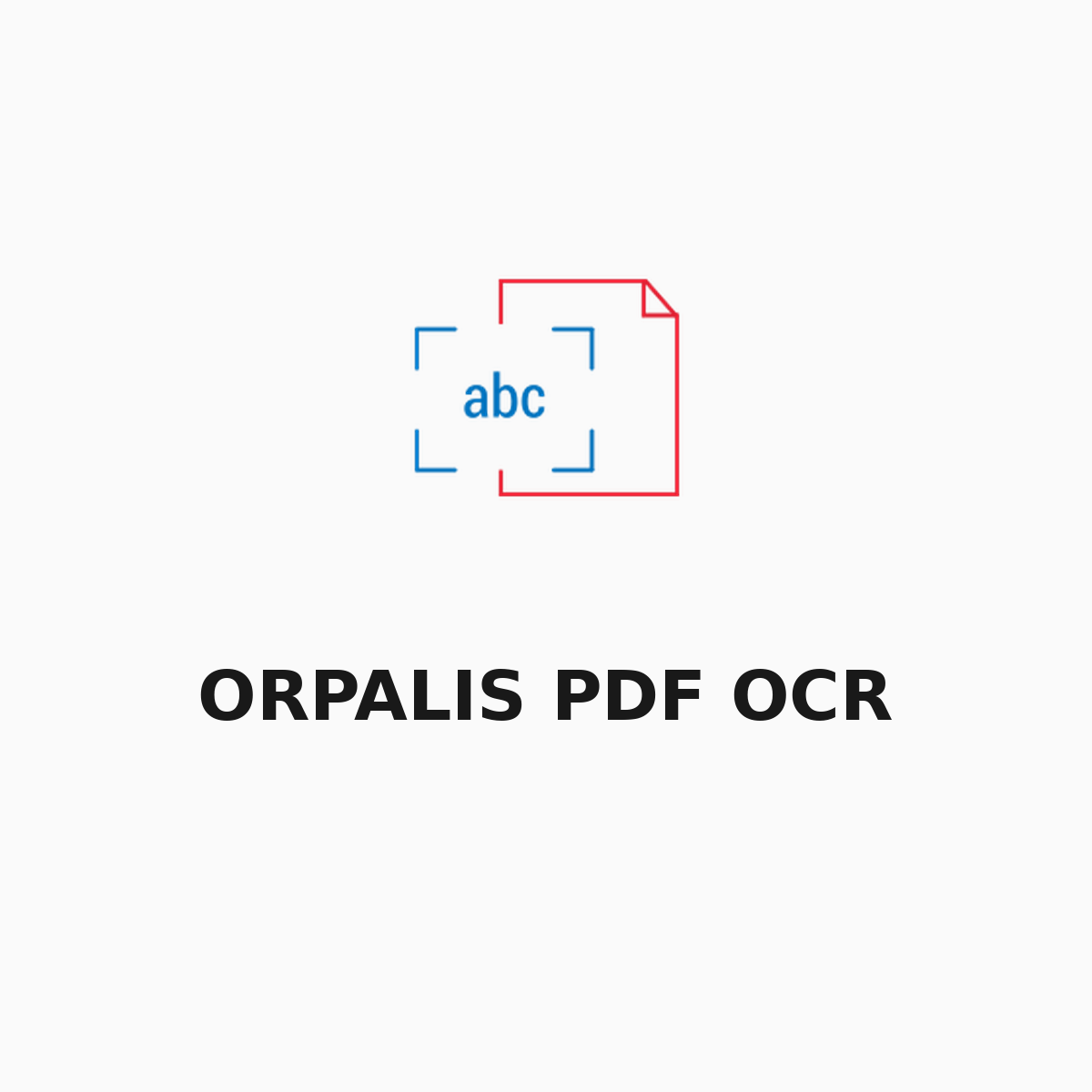 ORPALIS PDF OCR