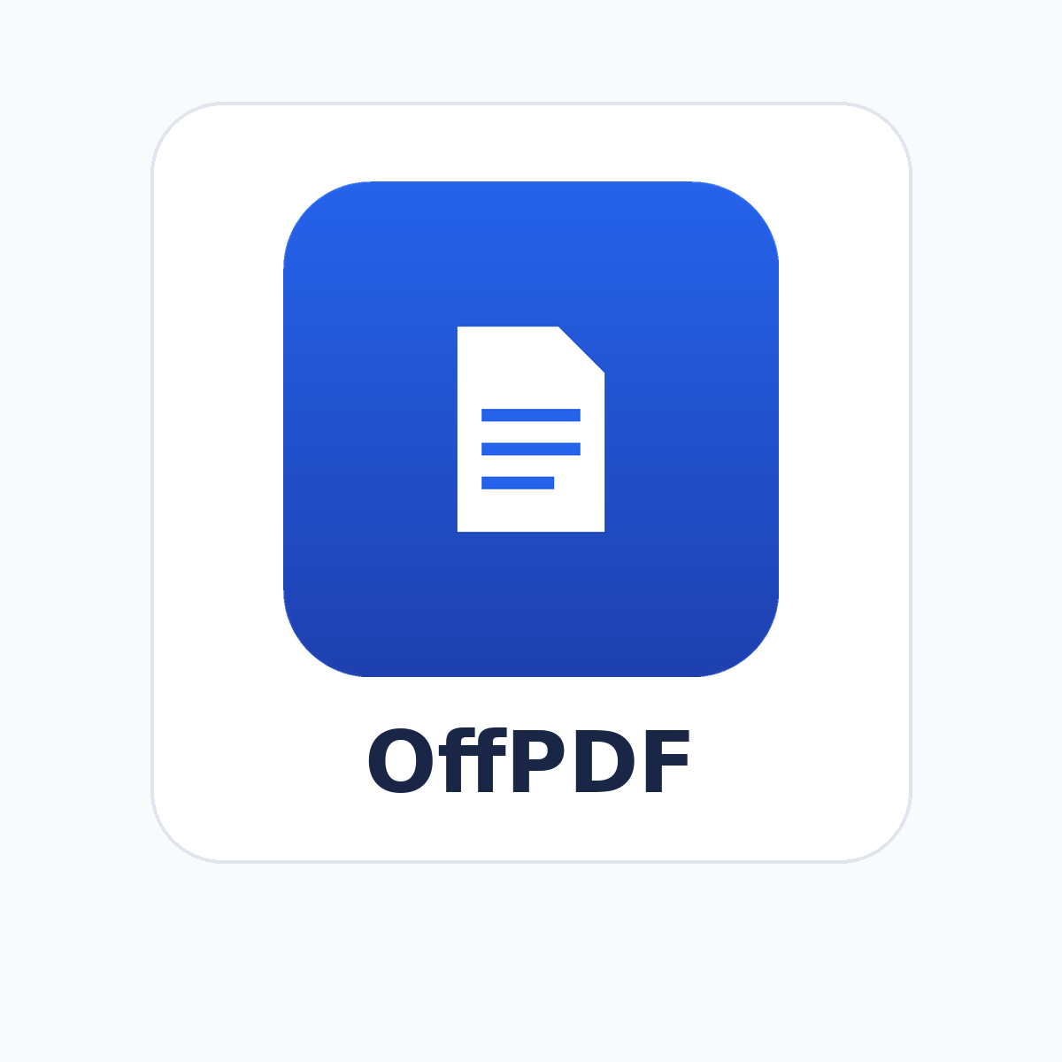 OffPDF