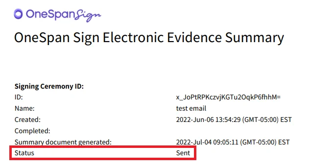 Фрагмент отчёта Electronic Evidence Summary