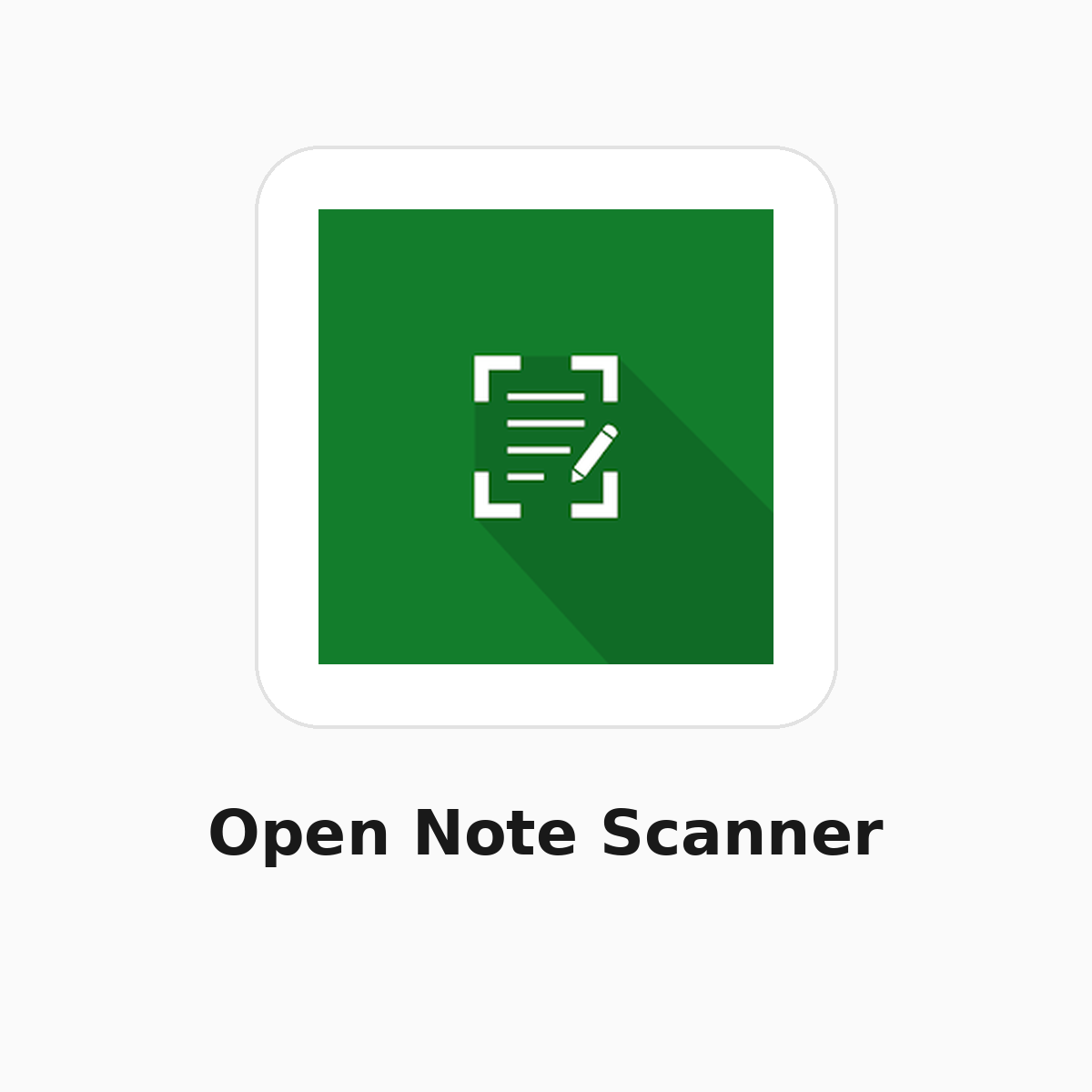 Open Note Scanner