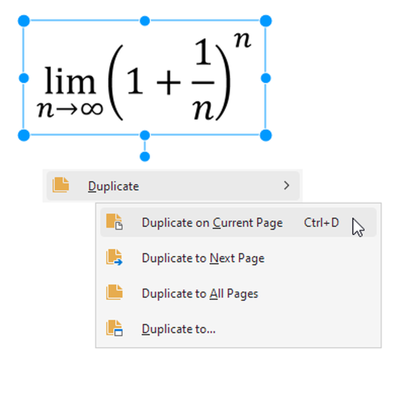Дублирование аннотаций по страницам в PDF Annotator 10