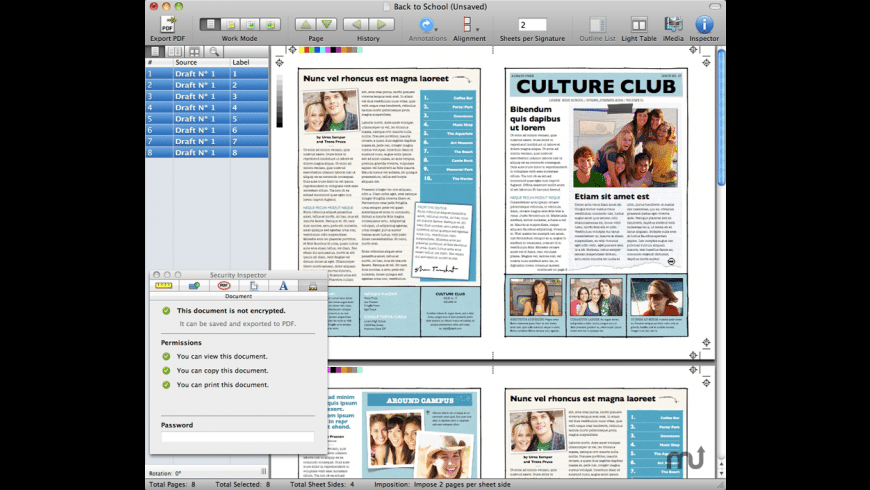 Интерфейс PDF Clerk Pro
