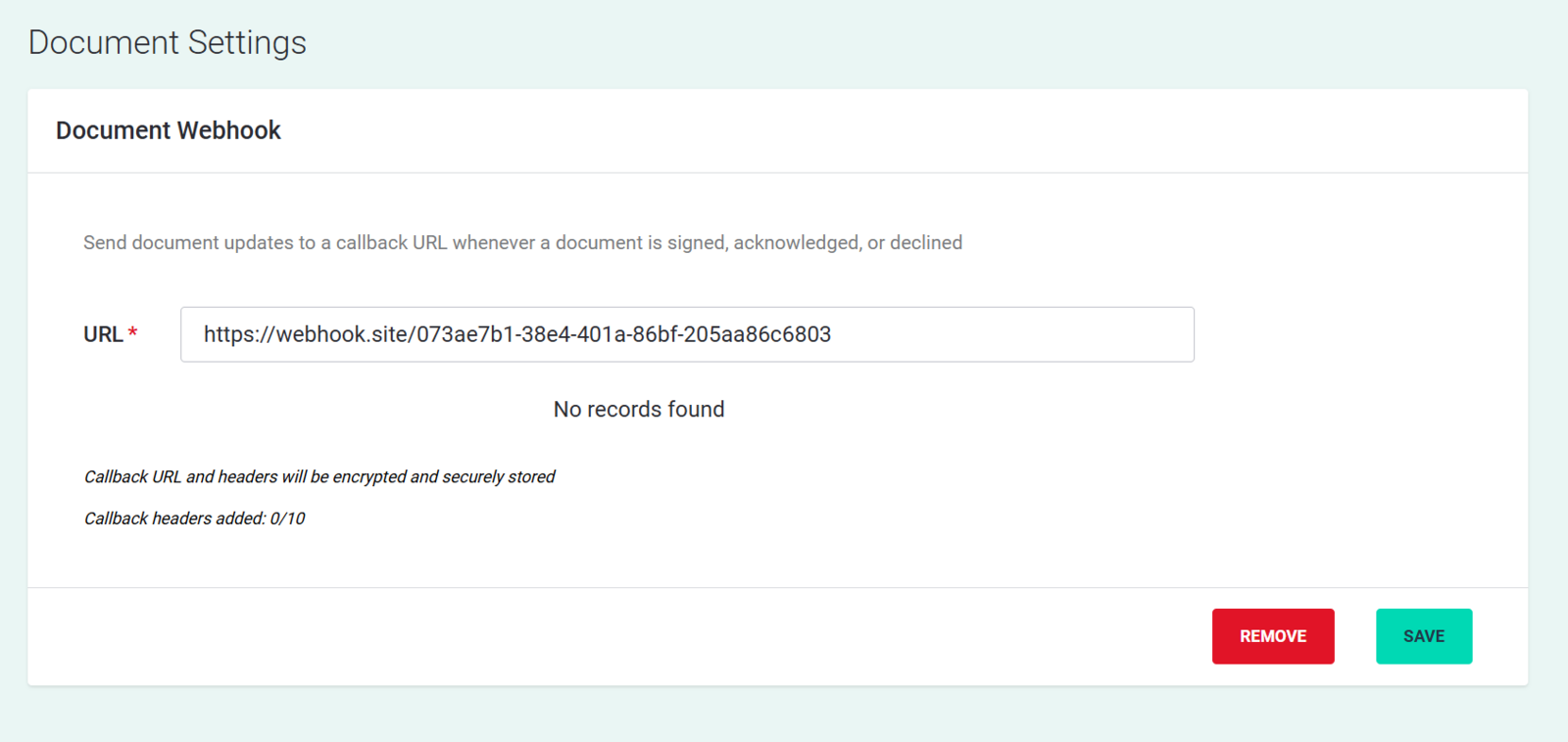Настройка Document Webhook в PDF Generator API