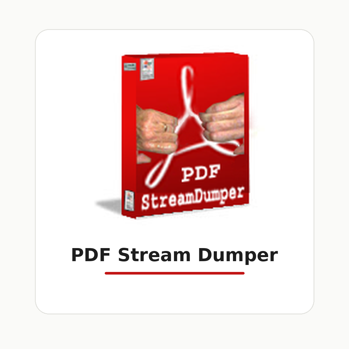 PDF Stream Dumper