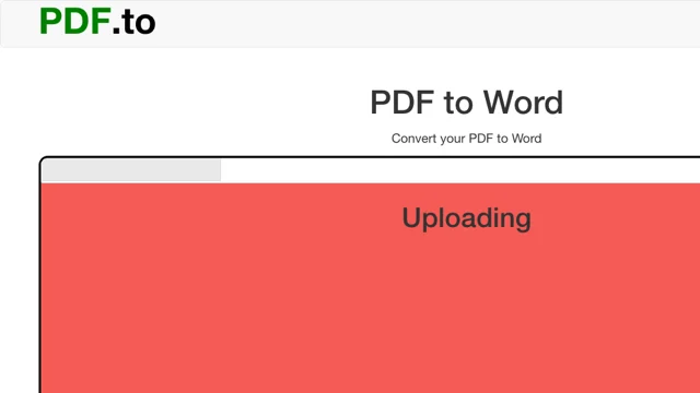 Индикатор загрузки файла в PDF.to