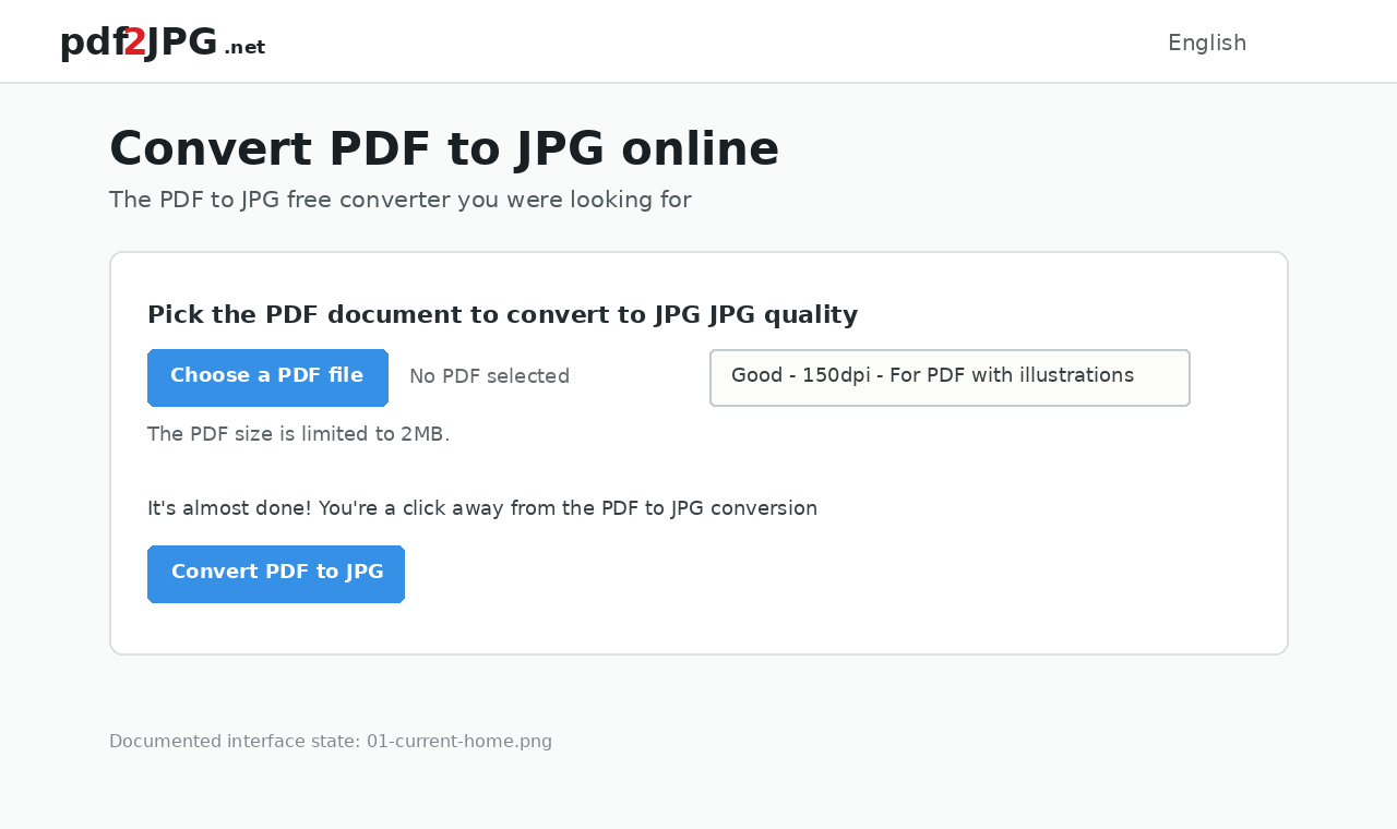 Интерфейс PDF2JPG.net: Что делает PDF2JPG.net и где он особенно полезен