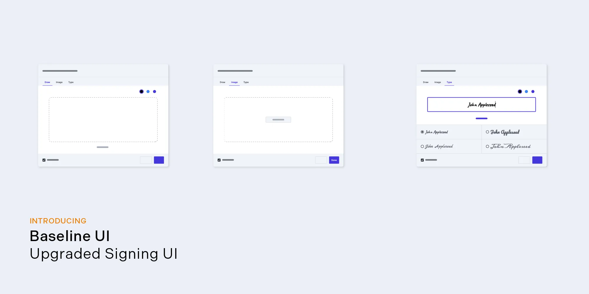 Интерфейс создания электронной подписи PSPDFKit