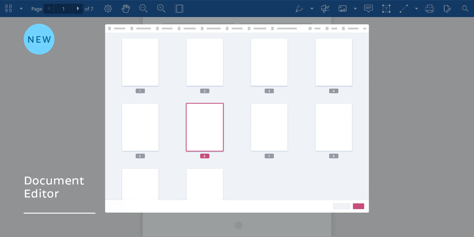 Document Editor PSPDFKit для Windows