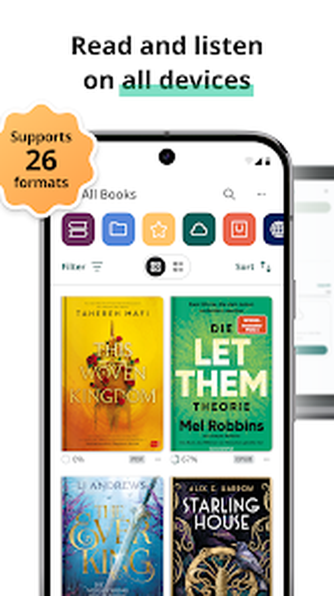 Единая библиотека PocketBook Reader на нескольких устройствах