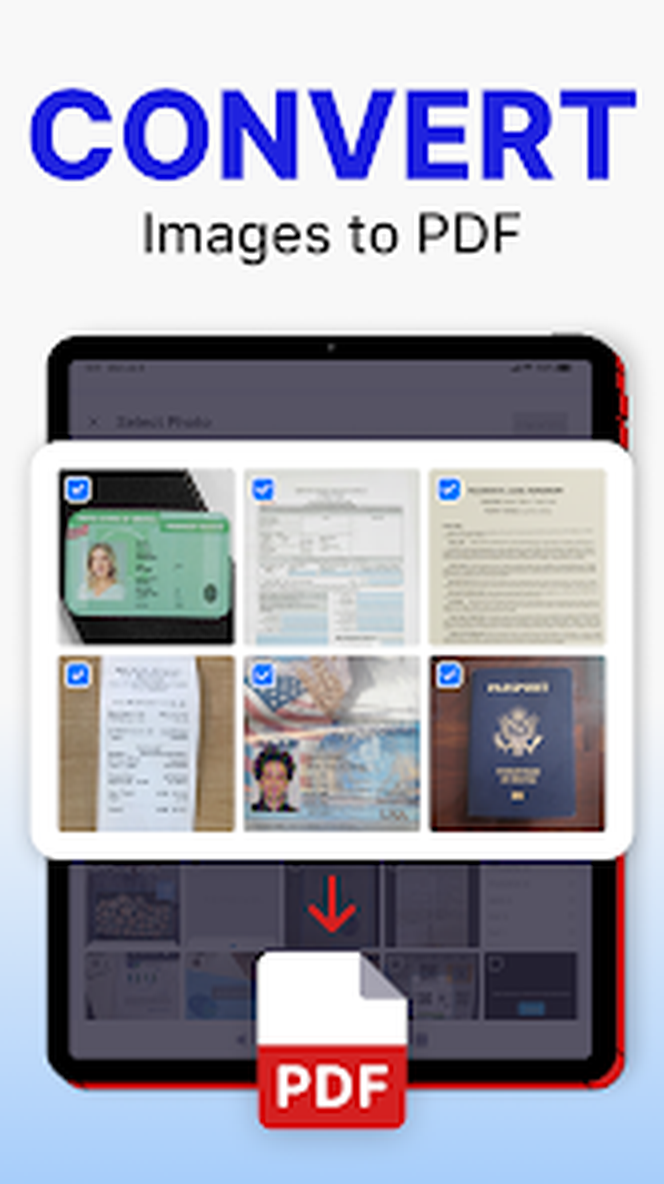 Создание PDF из нескольких изображений