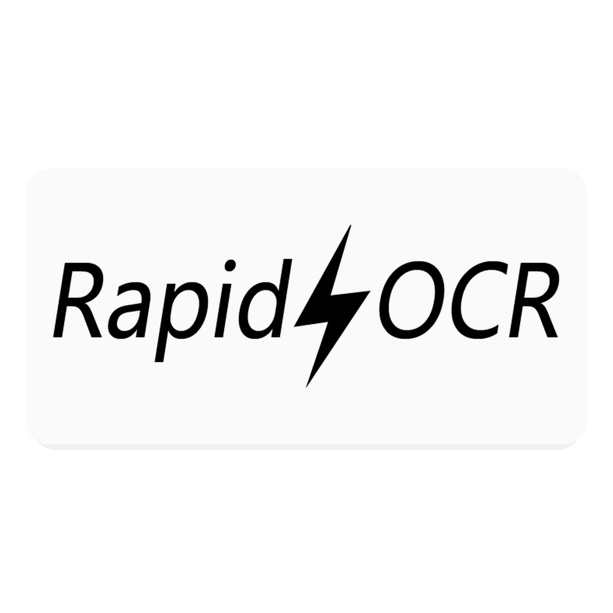 RapidOCR