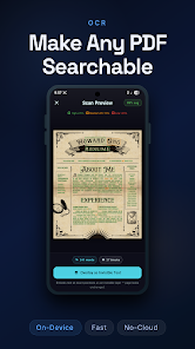 Экран OCR в RevPDF