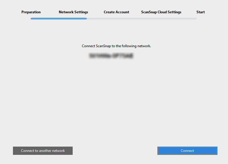 Выбор беспроводной точки доступа для ScanSnap Cloud