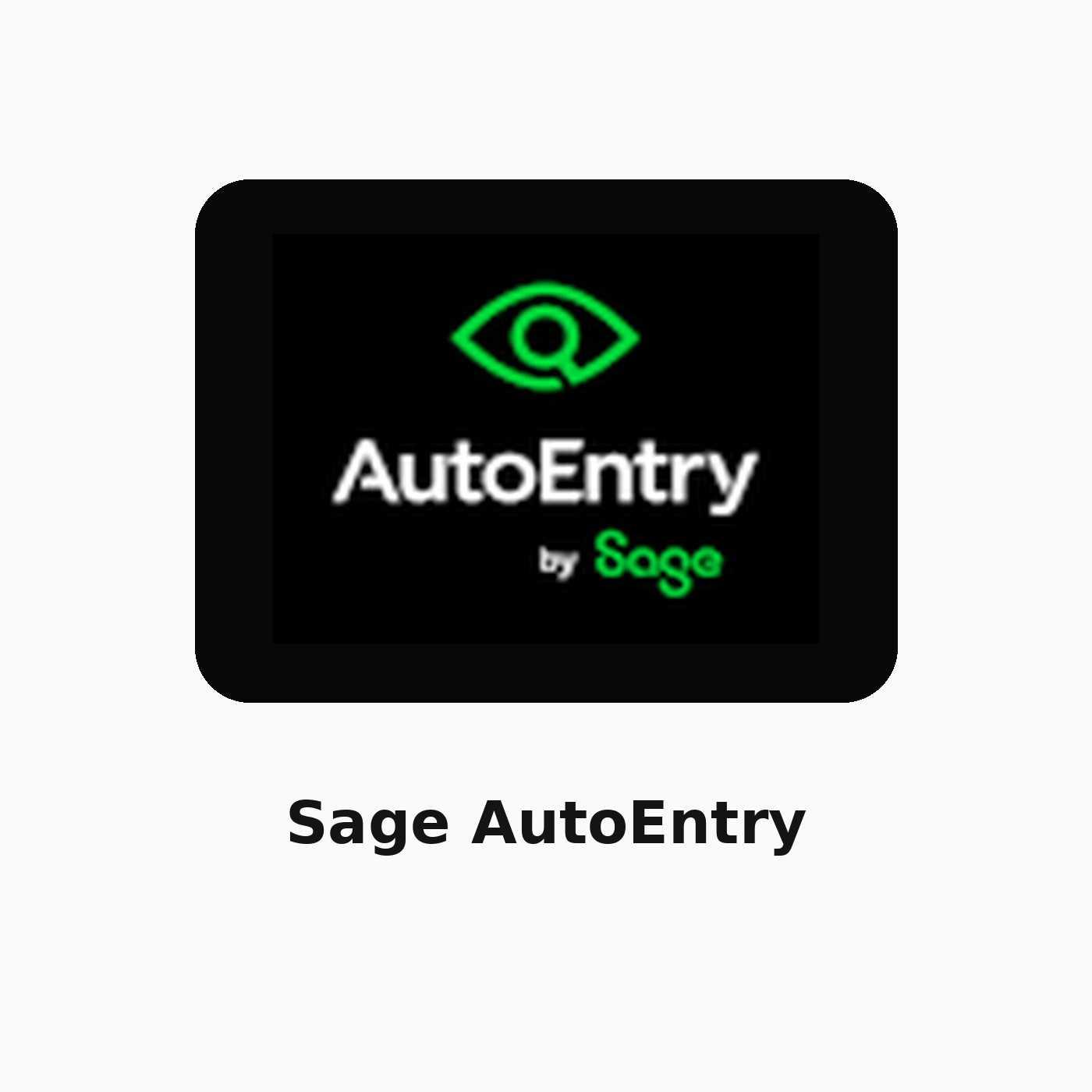 Sage AutoEntry