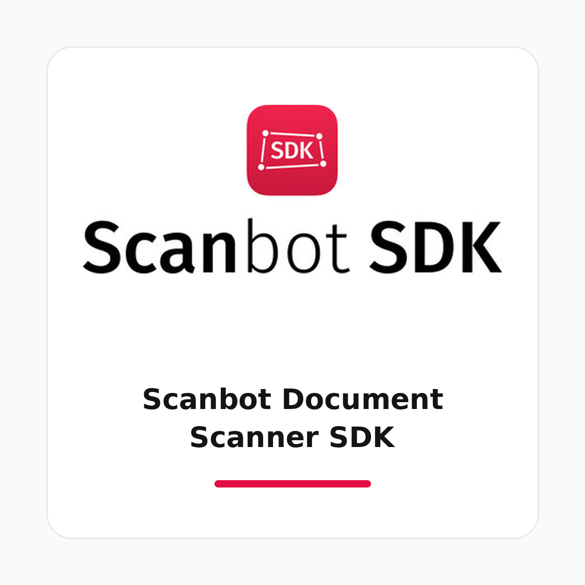Scanbot Document Scanner SDK