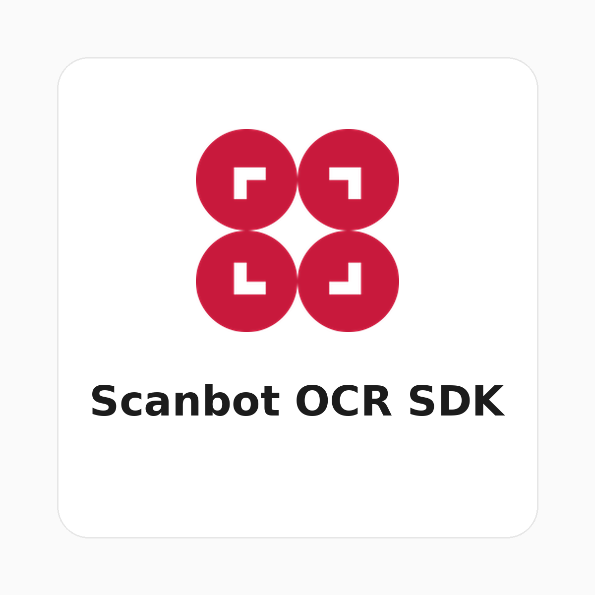 Scanbot OCR SDK