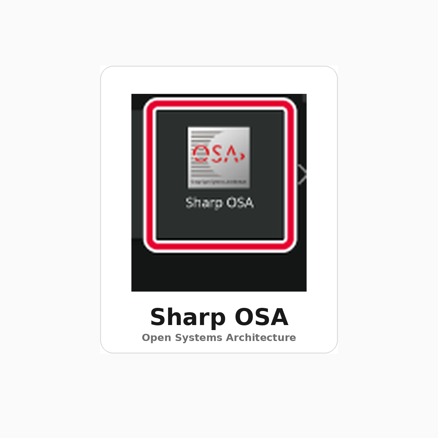 Sharp OSA