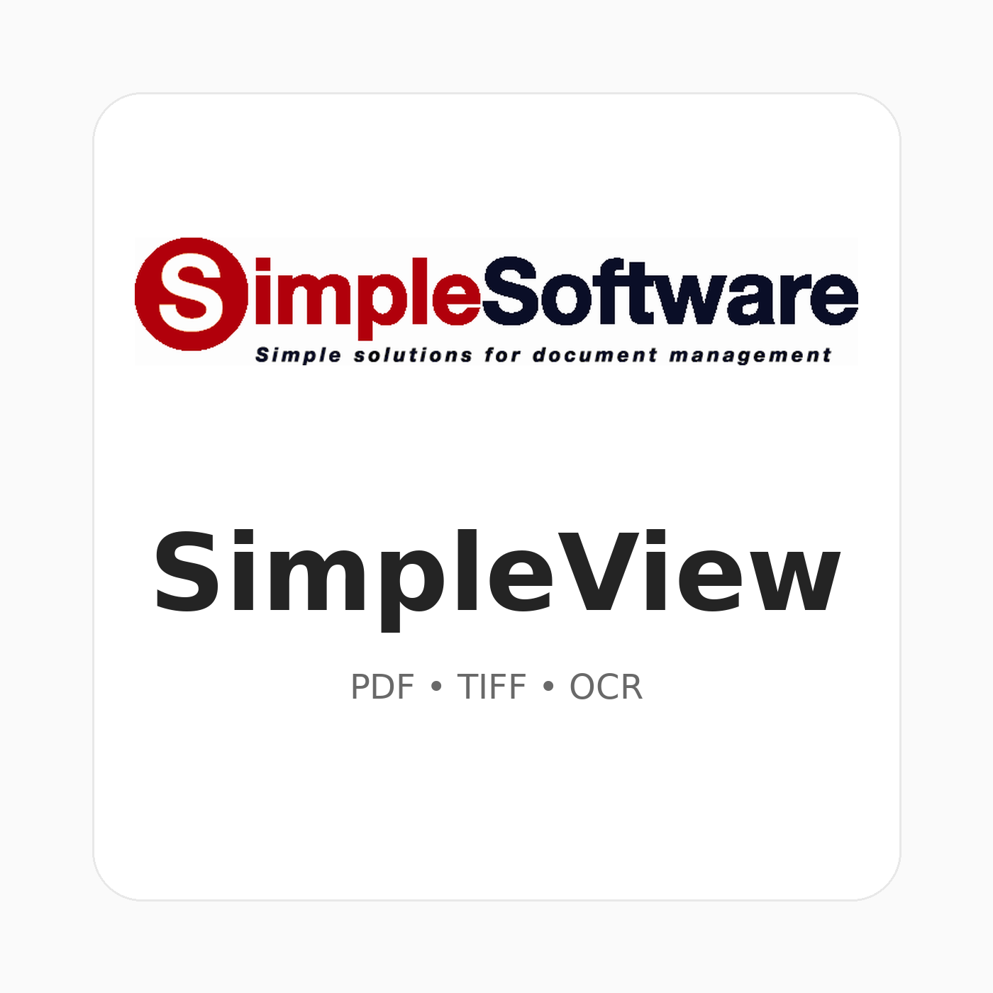 SimpleView
