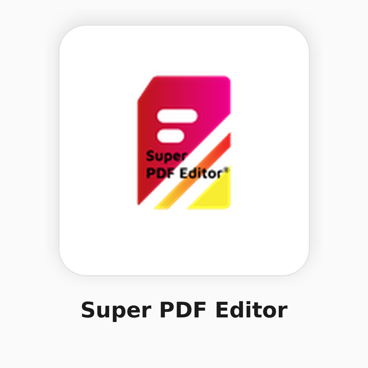 Super PDF Editor