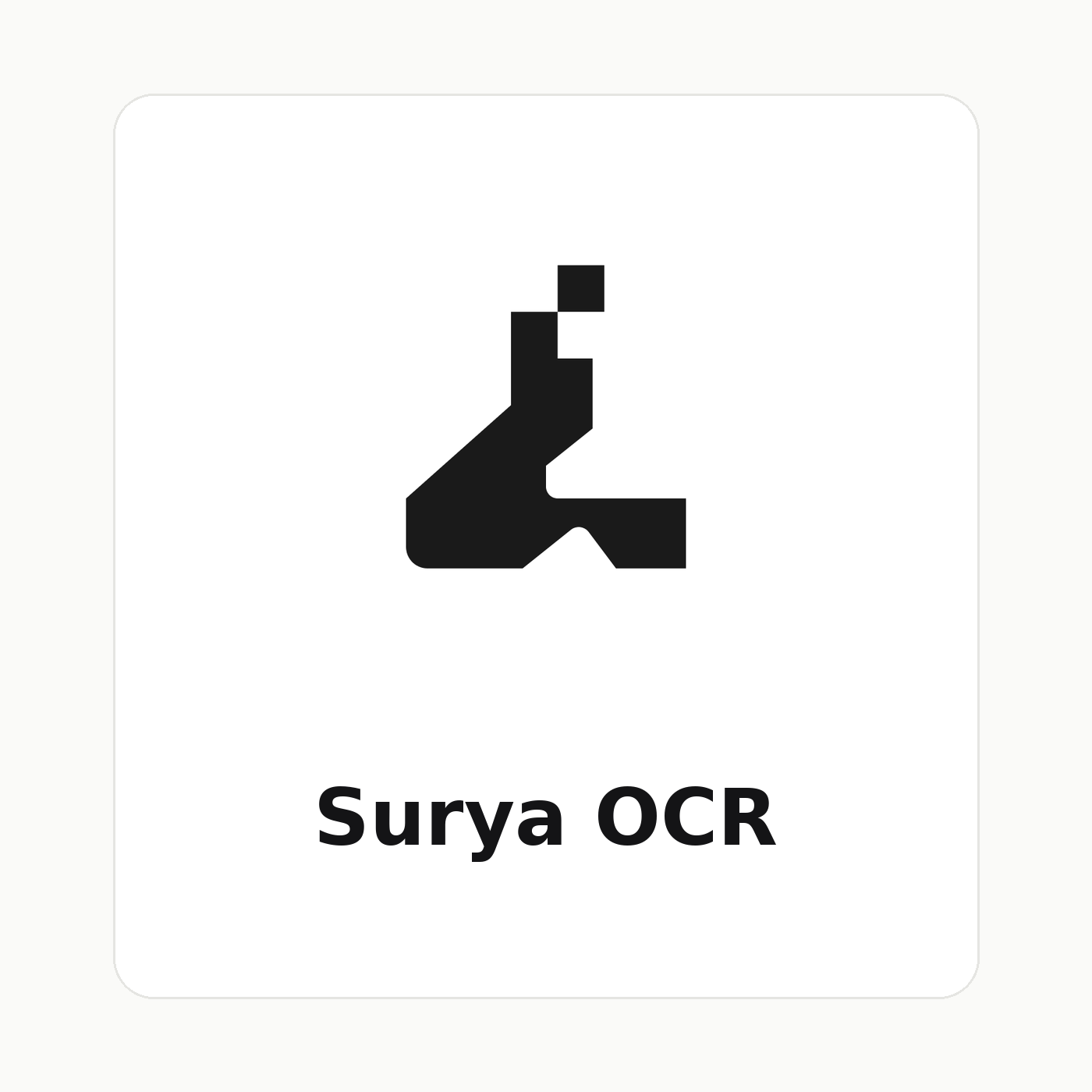 Surya OCR