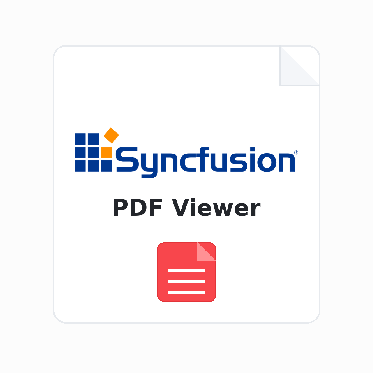 Syncfusion PDF Viewer
