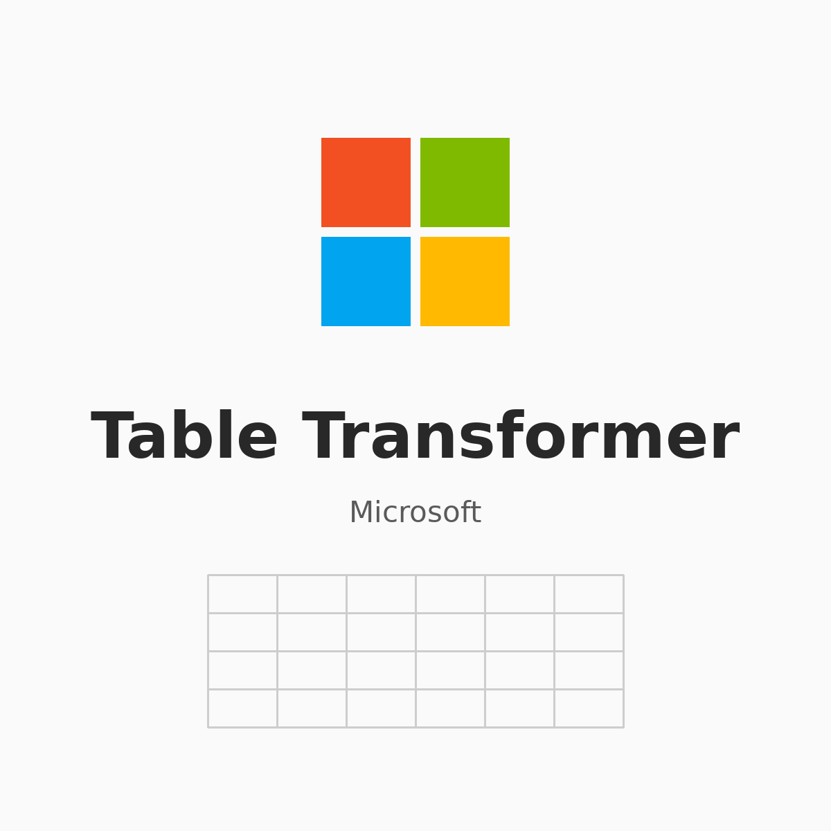 Table Transformer